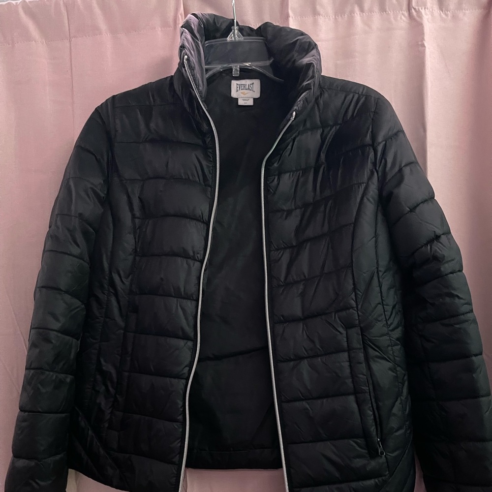 Women black  everlast puffer jacket